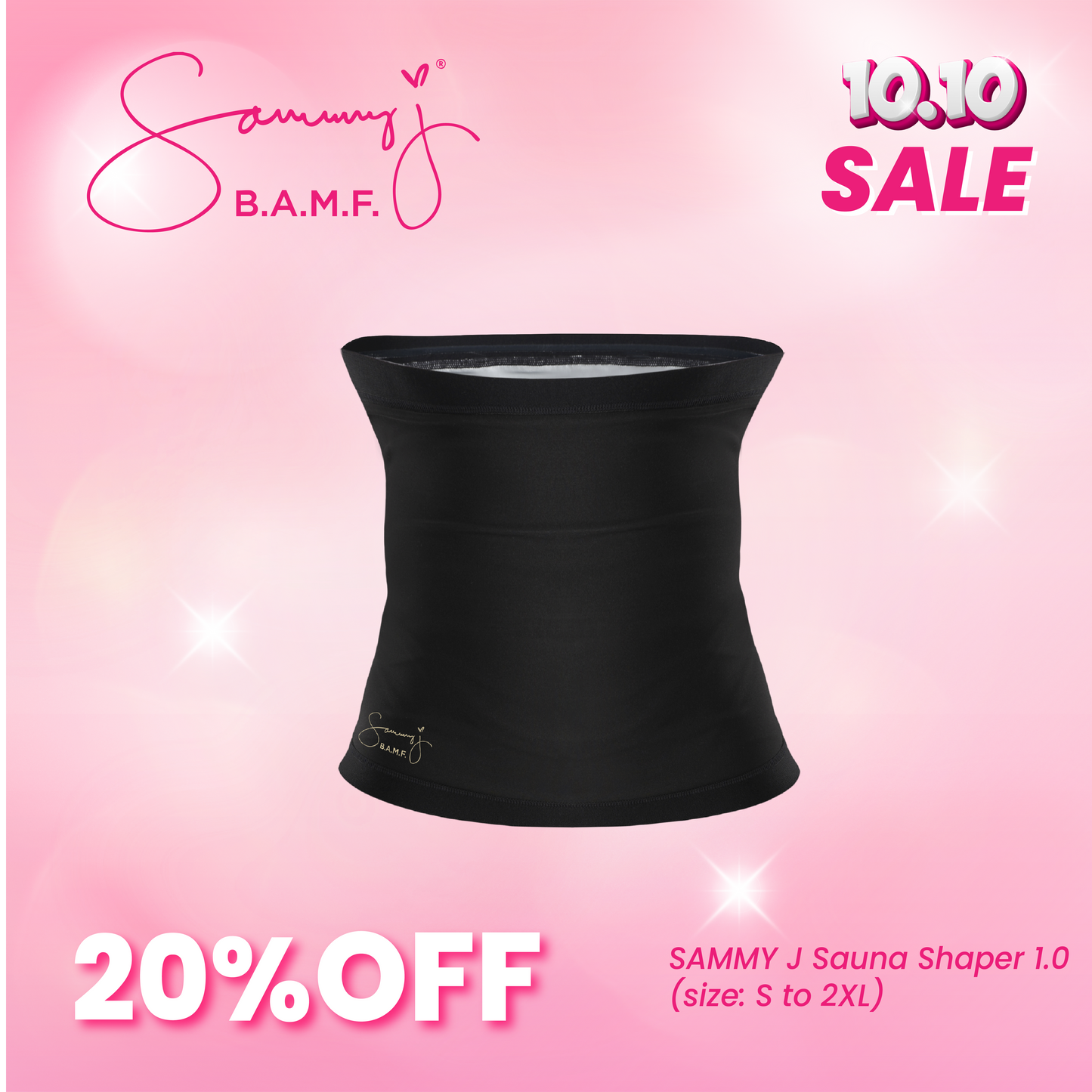 Sammy J Sauna 1.0 (Small - 2 Extra Large)