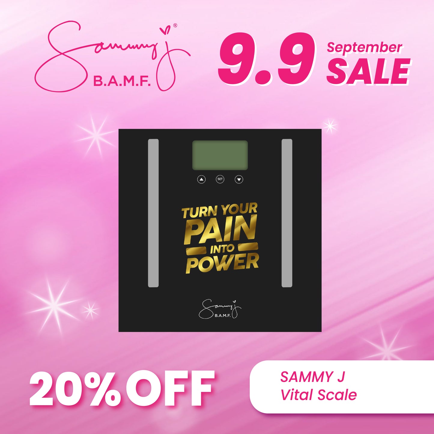 SAMMYJ VITAL WEIGHING SCALE