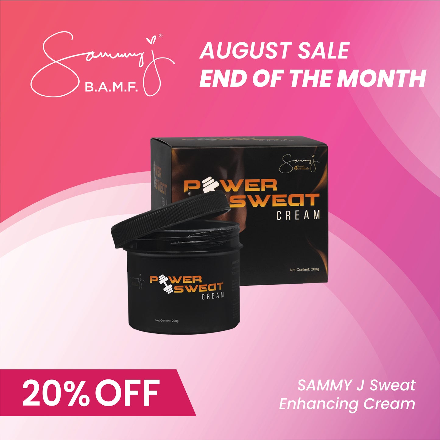 Sammy J Power Sweat Cream