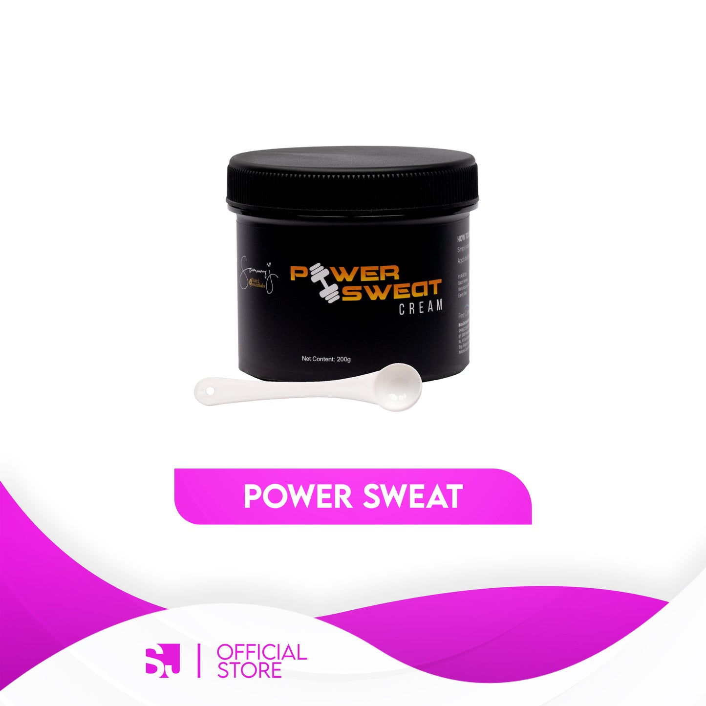Sammy J Power Sweat Cream