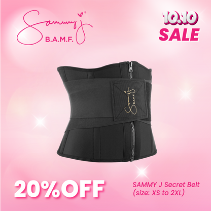 Sammy J Secret Belt (Extra Small - 2XL)