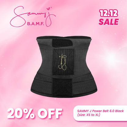 Sammy J Powerbelt 6.0 (Extra Small - Extra Large)