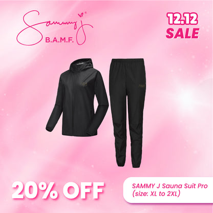 Sammy J Sauna Suit Pro (Small - 2XL)