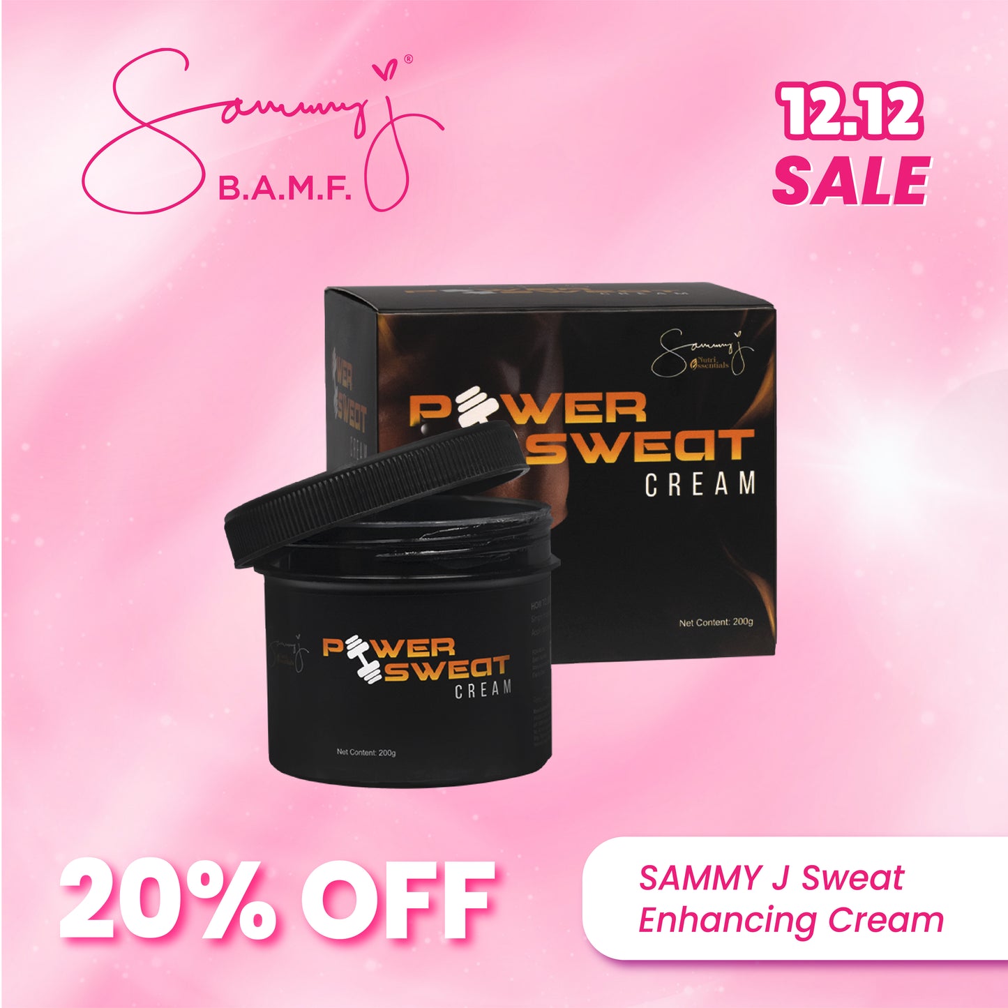 Sammy J Power Sweat Cream