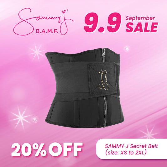 Sammy J Secret Belt (Extra Small - 2XL)