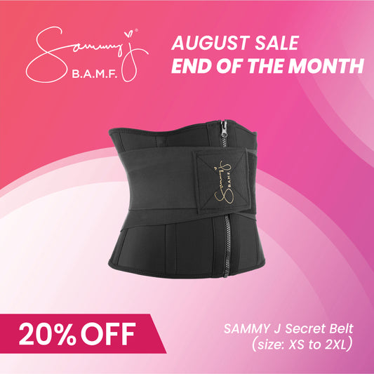 Sammy J Secret Belt (Extra Small - 2XL)