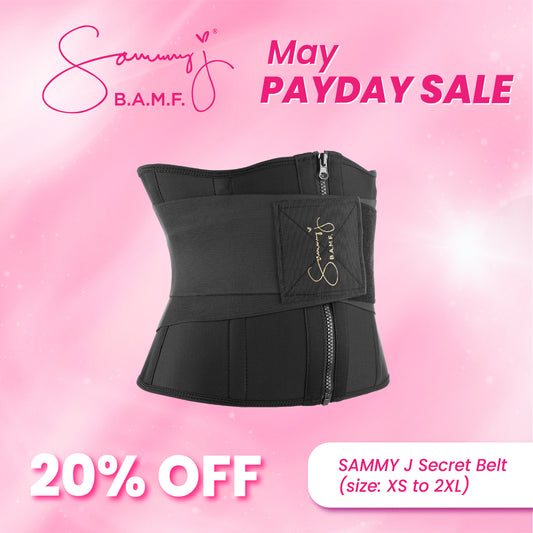 Sammy J Secret Belt (Extra Small - 2XL)