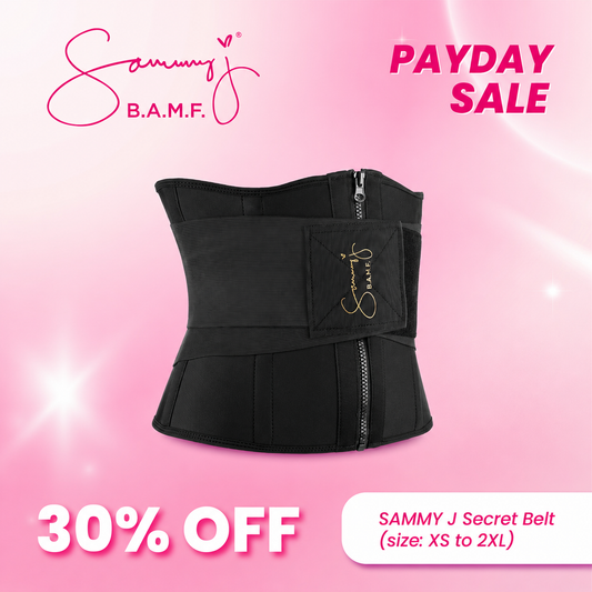Sammy J Secret Belt (Extra Small - 2XL)