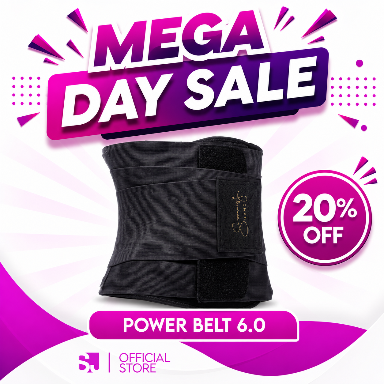 Sammy J Powerbelt 6.0 (Extra Small - Extra Large)