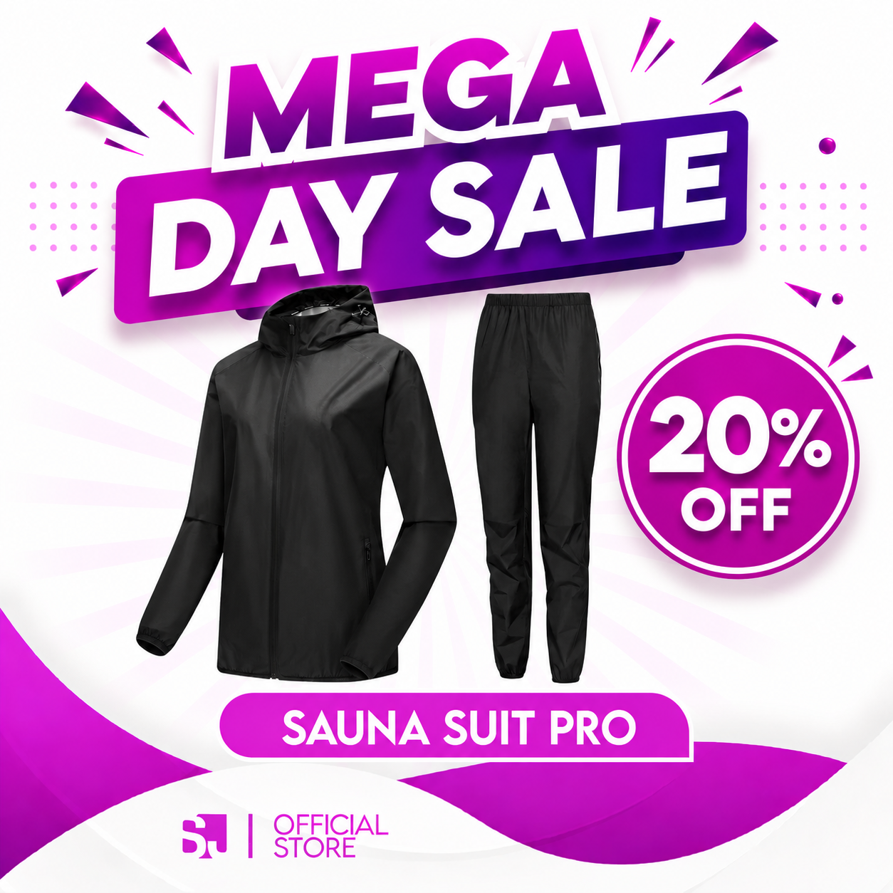 Sammy J Sauna Suit Pro (Small - 2XL)