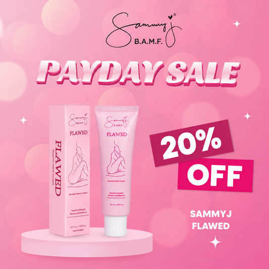 SAMMY J FLAWED STRETCH MARK CREAM 50ml