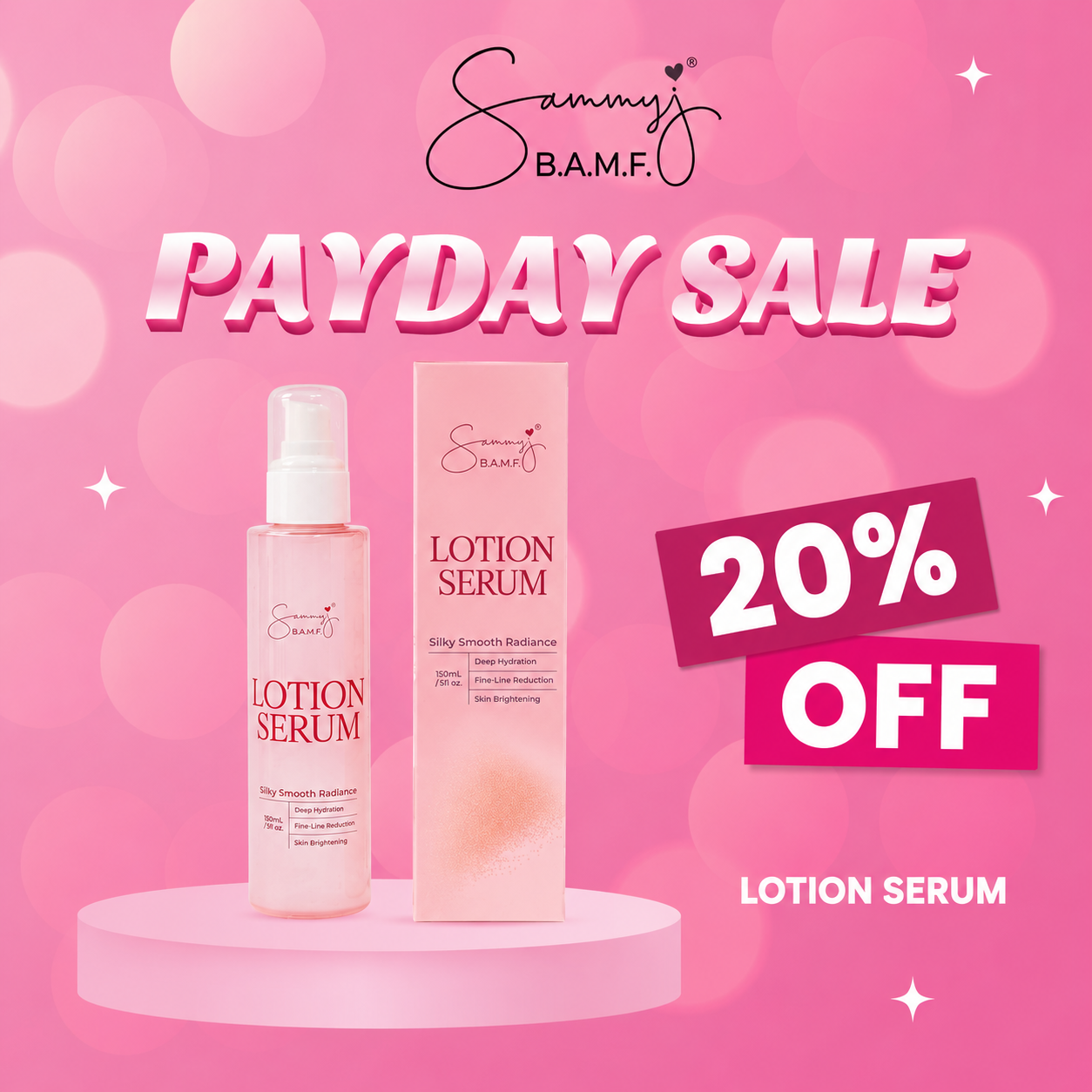 SJ LOTION WITH SERUM 150ML