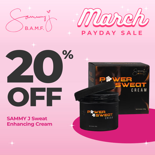 Sammy J Power Sweat Cream