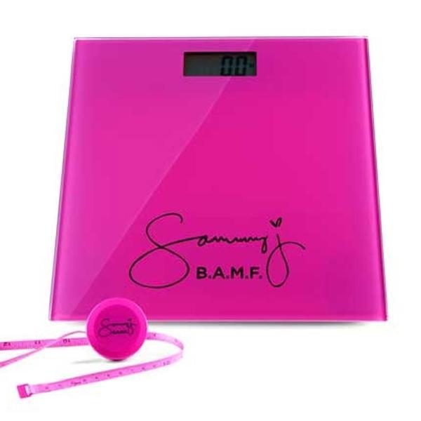 SAMMY J DIGITAL FITNESS SCALE + MEASURING TAPE