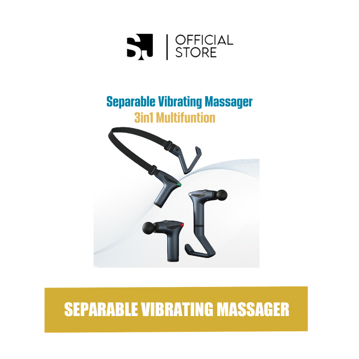 SAMMY J SEPARABLE VIBRATING MASSAGER - 3in1 Multifunction