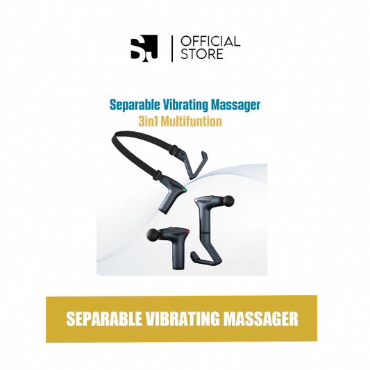 SAMMY J SEPARABLE VIBRATING MASSAGER - 3in1 Multifunction