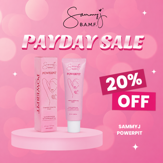 SAMMY J POWERPIT UNDERARM WHITENING CREAM 50ml
