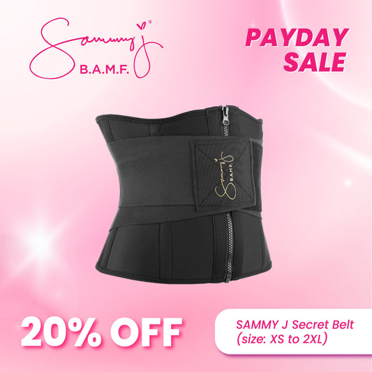 Sammy J Secret Belt (Extra Small - 2XL)