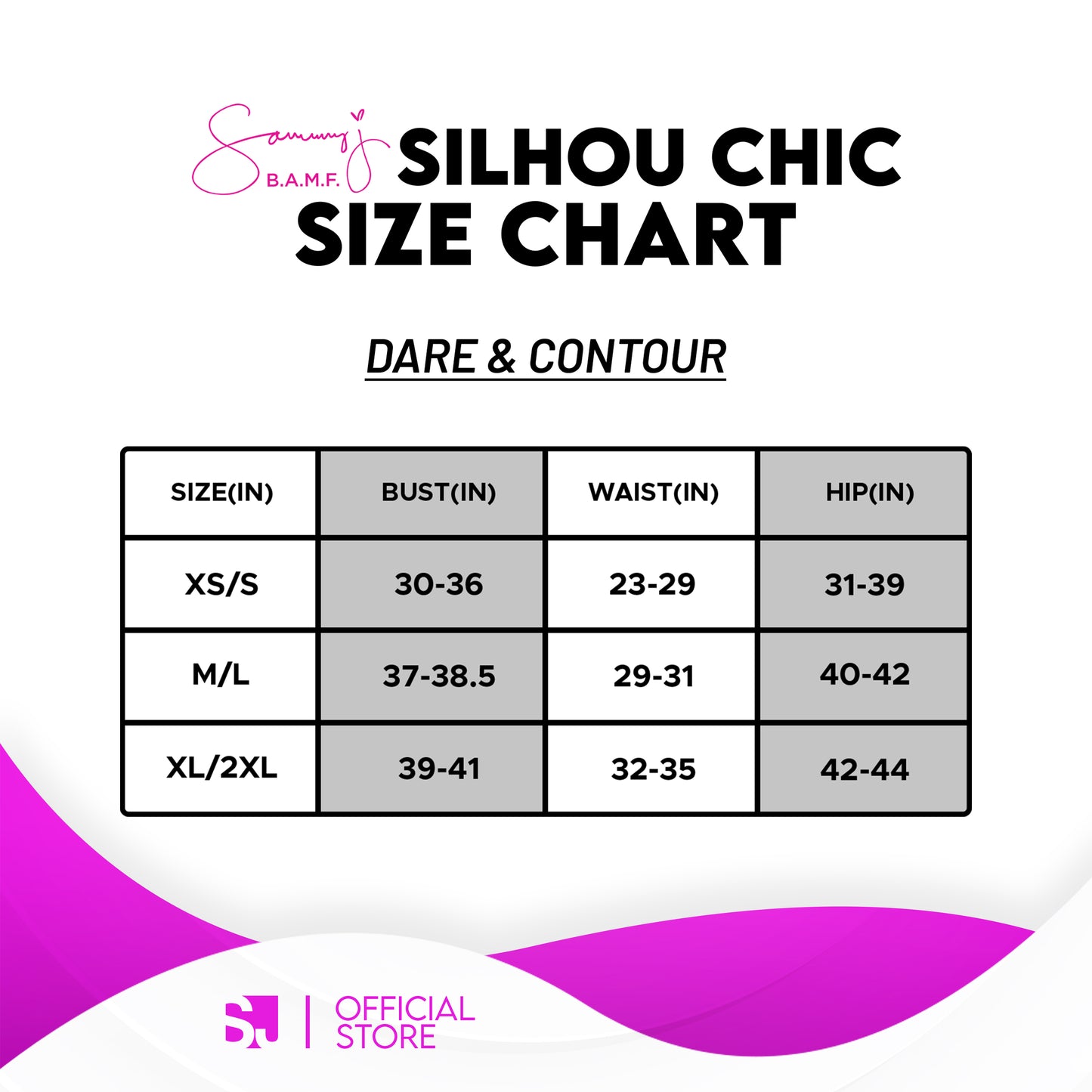 BUY 1 TAKE 1 SAMMY J SILHOU CHIC: CONTOUR