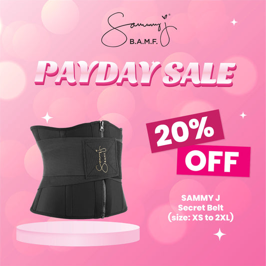 Sammy J Secret Belt (Extra Small - 2XL)