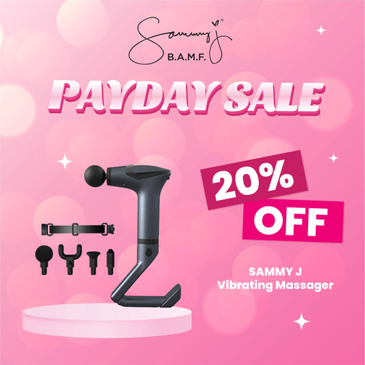 SAMMY J SEPARABLE VIBRATING MASSAGER - 3in1 Multifunction