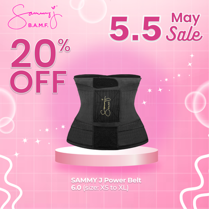 Sammy J Powerbelt 6.0 (Extra Small - Extra Large)